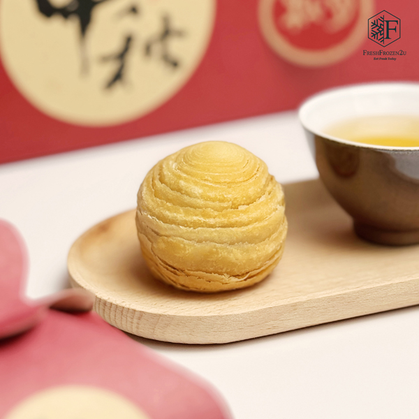 [Pre-order] 纯手工潮州芋泥月饼 Teochew Yam Paste Mooncake