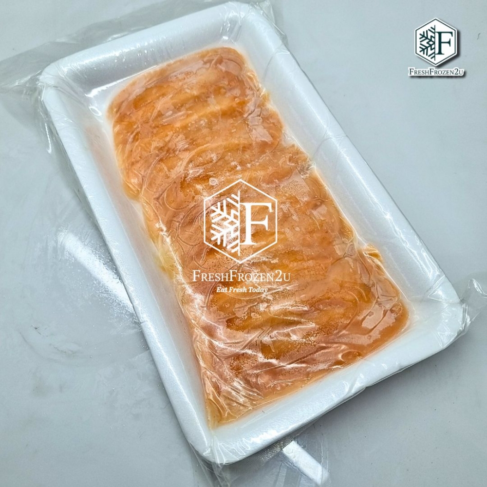 Atlantic Salmon Sashimi Slice 三文鱼刺身片 (8g+-/20pcs)