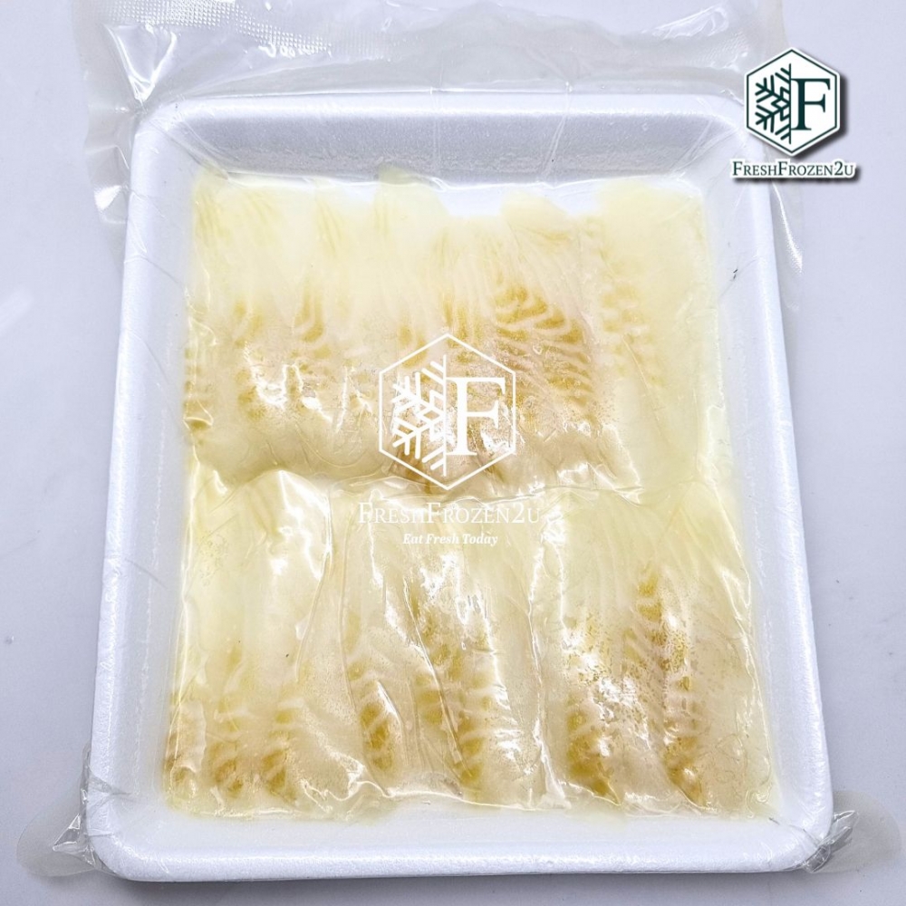 Fish Halibut Sashimi Slice 比目鱼刺身片 (8g+-/20pcs)